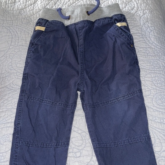 Rorie Whelan Navy fleece lined pants. 18 months. Drawstring with pockets. - Picture 8 of 9